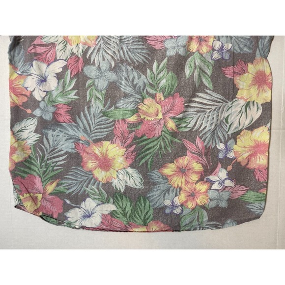 Eighty Eight Platinum Faded Floral Men's Shirt Size Large - Picture 7 of 11